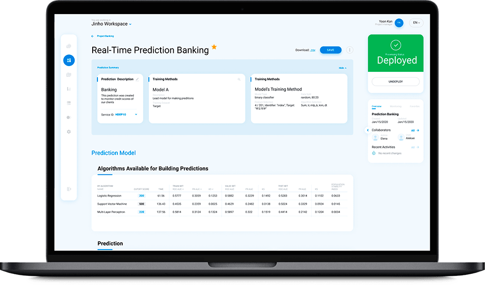 ai financial data management platform