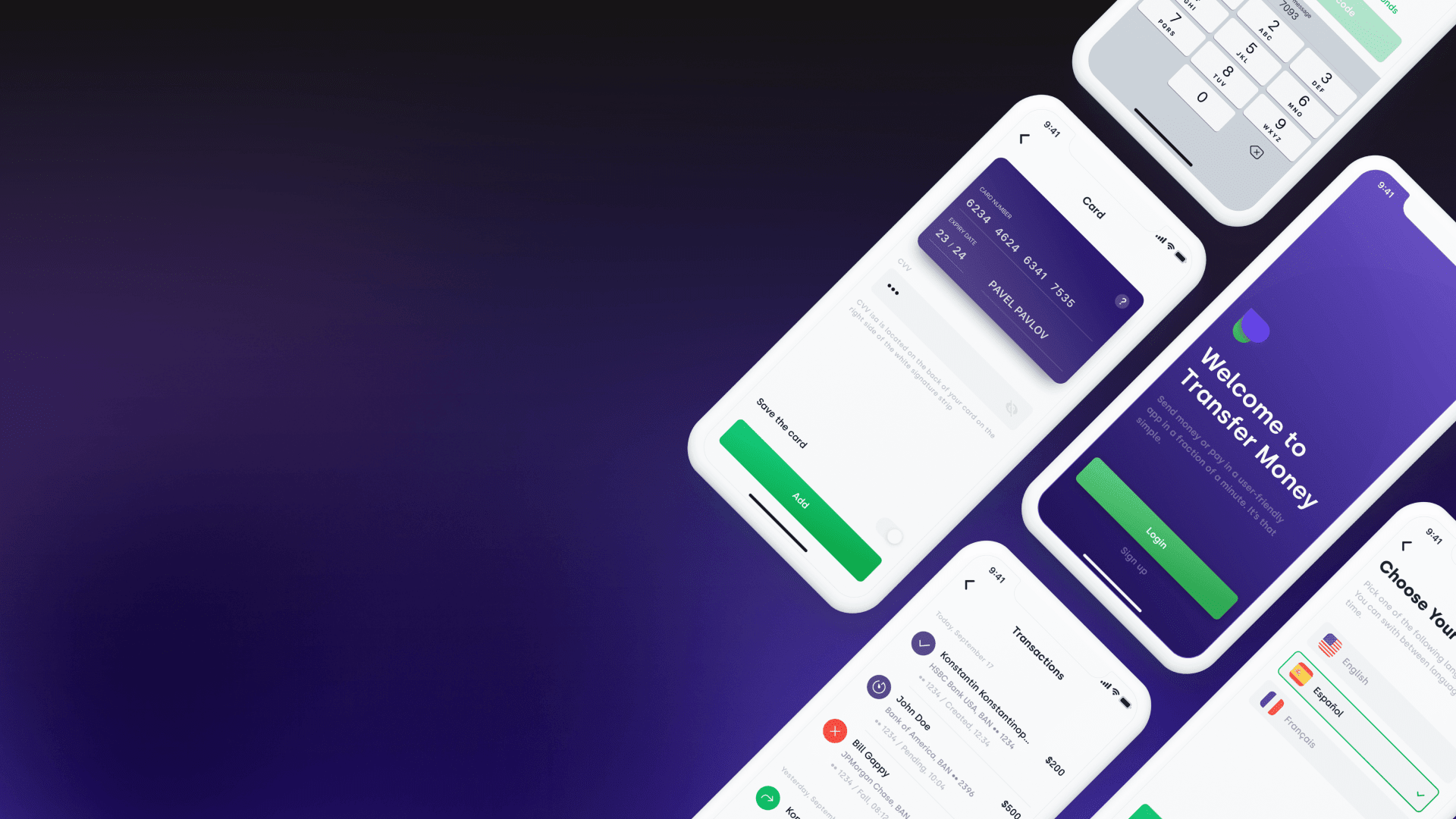 mobile bank transfer app